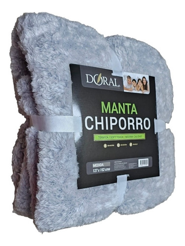 Manta Chiporro Doral Termica Soft Touch (127x152cm)