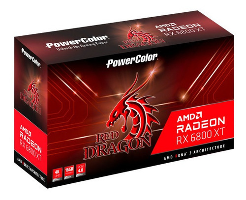 Imagem 5 de 9 de Powercolor Red Dragon Radeonaxrx 6800xt 16gbd6-3dhr/oc 16gb