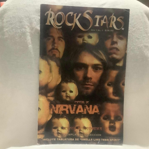 Revista Rock Stars Especial De Nirvana Año 1 No. 2 Imb