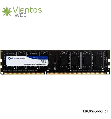 Memoria Dimm Team Group Elite Ddr3 8gb 1600 Mhz Pc Gamer