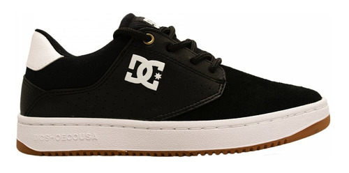 Zapatilla Dc Shoes Modelo Plaza Tc Ss Negro Blanco Exclusiva