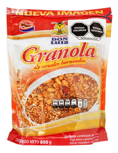 Dulcerel Granola Cereales Horneados Don Luis 800 Gr