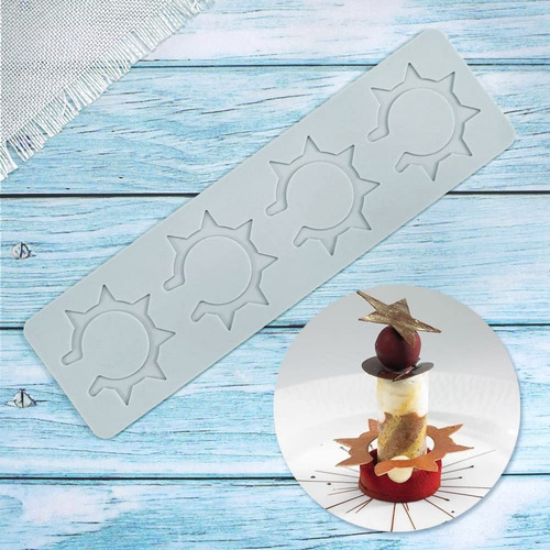 Moldes De Silicona 3d Para Chocolate Y Tartas