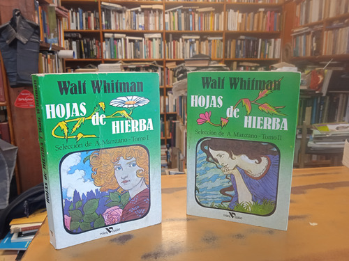 Hojas De Hierba Tomo I Y Ii Selección Walt Whitman 