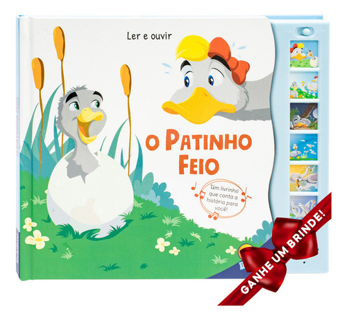 Livro Ler E Ouvir: O Patinho Feio Sbn Crianças Filhos