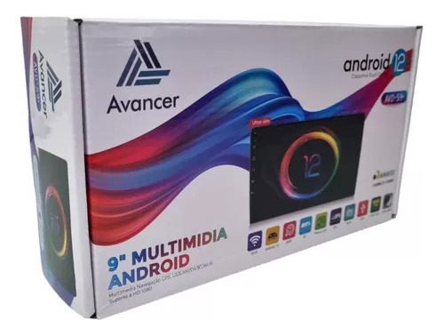 Multimidia Avancer 9'' Avd-s9+ Espelhamento Android Car Play