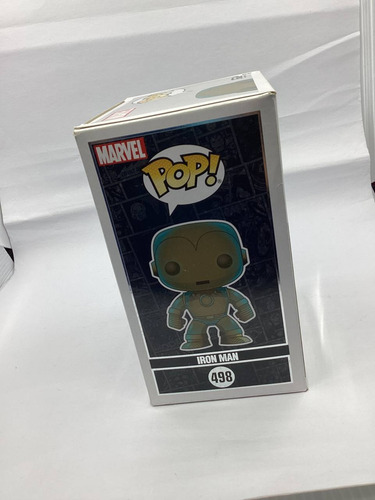 Funko Pop Marvel 80 Años - Iron Man Pátina #498 (Usado)