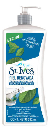 St Ives Crema Corporal C/ Colageno Y Elastina 532 Ml