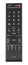 Comprar Ct Replace Remote Fit Para Toshiba Tv Avu Eu Dtl Cu Sl