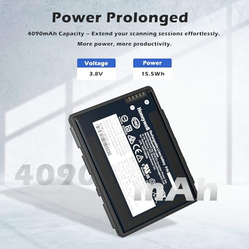 Paquete De Baterías De Repuesto Honeywell Dolphin Ct50/ct60