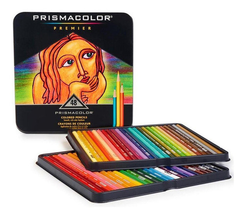 Imagen 4 de 7 de Prismacolor Premier Set X 48 Lapices De Colores Premium