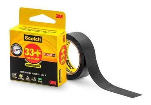 Fita Isolante Scotch 33+ 19mmx10m - 3m