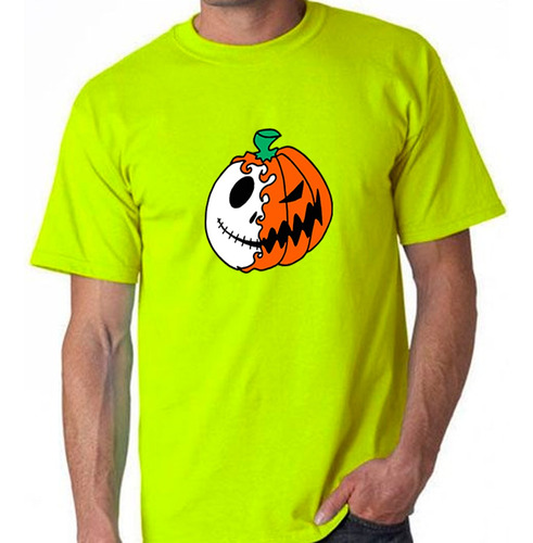 Franela Para Hombre Halloween Jack Spooky 