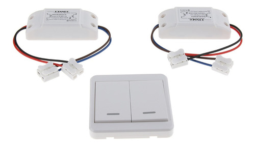 Interruptor Inalámbrico Rf De Doble Canal Ac85-260v