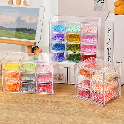 Mini Cajón Organizador Para Escritorio Para 9 Cajones