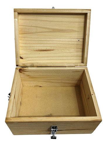 Caja De Madera De Pino Grande (Usado)