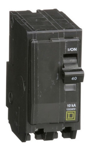 Imagen 1 de 8 de Pastilla Interruptor Termomagnético Qo240 2 Polo 40a 120/240