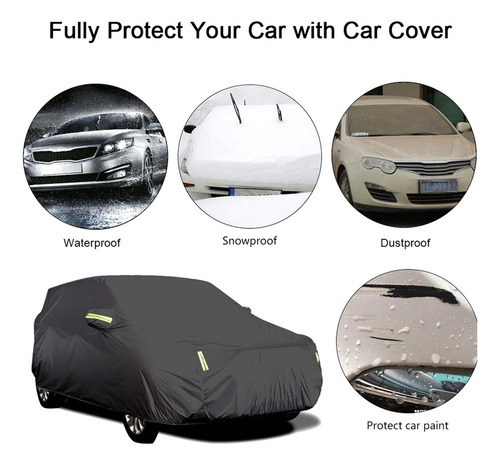 Mz Protector Solar Universal Auto Sedán Cubierta Completa