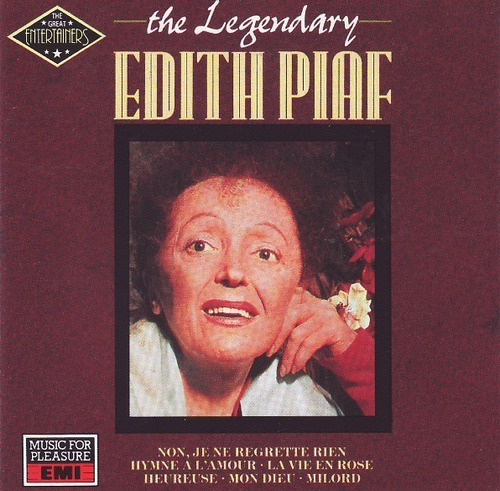 The Legendary Edith Piaf - Cd