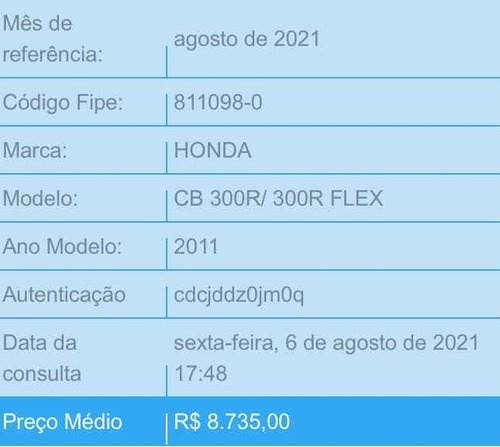 Imagem 7 de 8 de Honda Cb300r