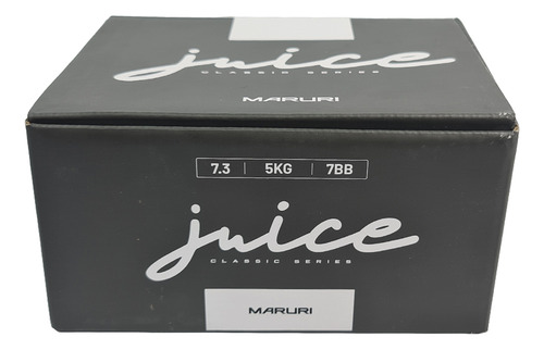 Carretilha Maruri Juice 7 Rolamentos 5 Kg Drag Cor Black/preta Lado Da Manivela Esquerdo