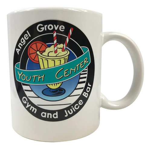 Power Rangers Angel Grove Youth Center Px Taza De Café