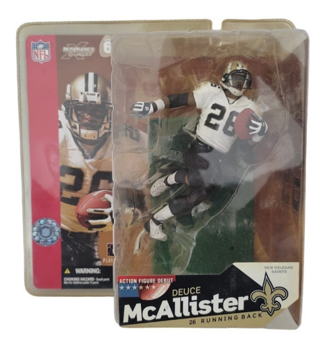 Deuce Mcallister Saints Nfl Mcfarlane Toys Futbol Americano