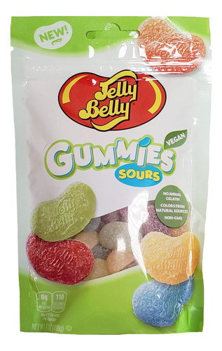 Jelly Belly Gomitas Acidas, Bolsa De 7 Onzas, 5 Sabores Surt