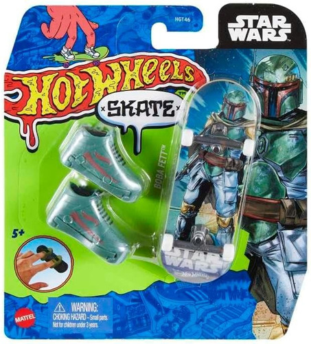 Hot Wheels Patineta Star Wars Boba Fett 