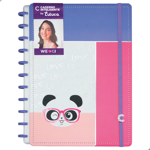 Caderno Inteligente Lulike By Luluca Grande A4 Cor Colorido Colorido