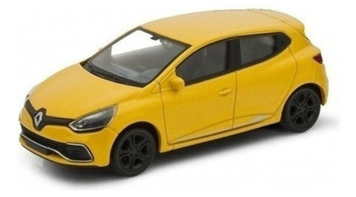 Welly 1:34 Renault Clio Rs Amarillo Vehículo Colección