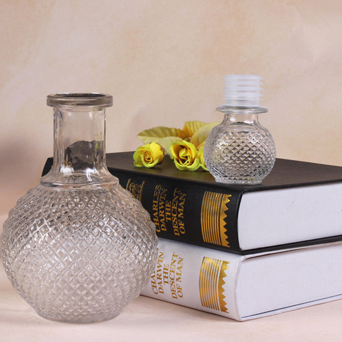 Botella De Whisky De Vidrio Transparent Ball Quick Decanter
