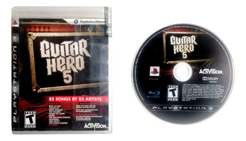 Guitar Hero 5 Ps3 (Reacondicionado)