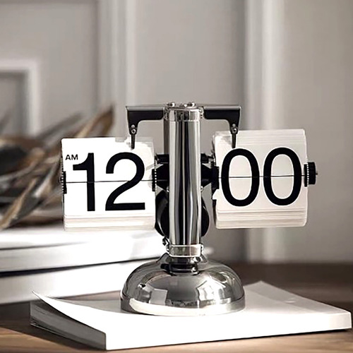 Reloj Digital Abatible, Retro, Minimalista, De Un Solo Pie