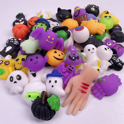 Brinquedo Squishy Mochi De Halloween A