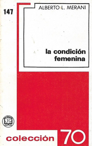 Libro Fisico La Condición Femenina Alberto L. Merani