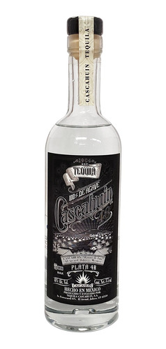 Tequila Artesanal Cascahuín Plata 48 375 Ml