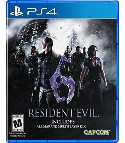 Resident Evil 6 Standard Edition Cap Ps4  Físico