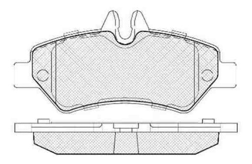 Pastilla De Freno Mercedes Benz --sprinter 216-316-313-415 C