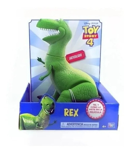 Toy Story Dinosaurio Rex Articulado Next @ Mca