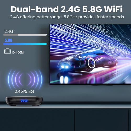 Android Tv Box 120 4gb 64gb Tv Box Android 2024 Support 8k