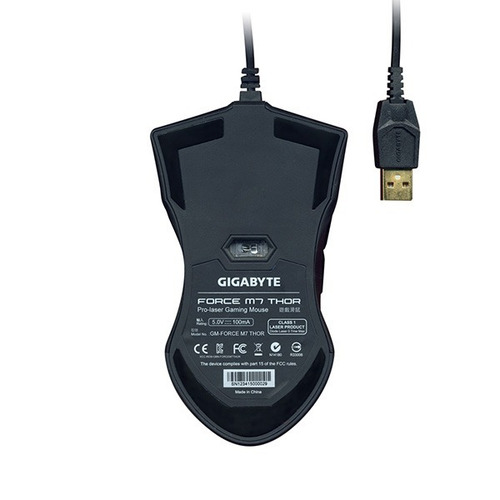 Mouse Gigabyte Force M7 Thor Laser Gaming Gm Force M7