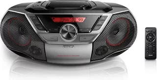 Radio Grabadora Philips Bluetooth 12w Cd Usb Am Fm