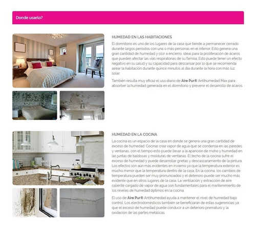 Antihumedad Aire Pur Mini 3 unidades espacios pequeños