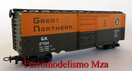 Ahm - Vagón Cerrado Tipo Boxcar - Gn - Cód: 5241