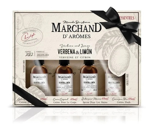 Marchand Estuche Verbena Y Limon X 4