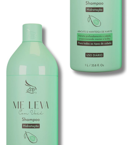 Kit Shampoo Condicio. Cabeleireiro Abacate E Manteiga Karité
