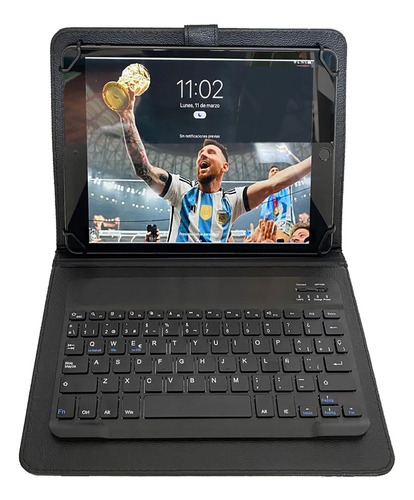 Funda Con Teclado Compatible Tablet Samsung Galaxy A9+ 11' 