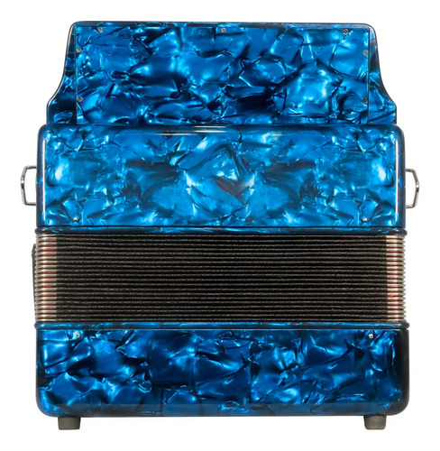 Acordeon Moretti Verona Gcf Sol 31 Botones 12 Bajos Azul