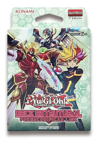 Yugioh Deck Estrutural Podercodificar Link Powercode Konami